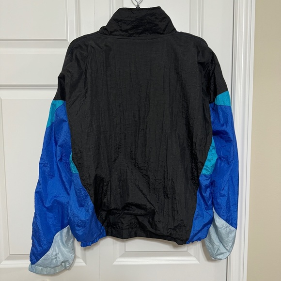 Vintage Christian Dior MONSIEUR Classic Nylon Multicolor Windbreaker Jacket - Picture 10 of 11